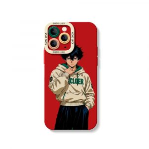 Anime Hoodie Character Vibe Silicone Case for Apple iPhone Series