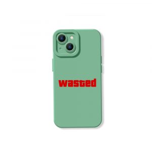 Wasted Vaporwave Vibe Silicone Case for Apple iPhone Series
