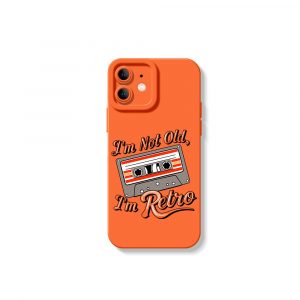Retro Cassette Groove Silicone Case for Apple iPhone Series