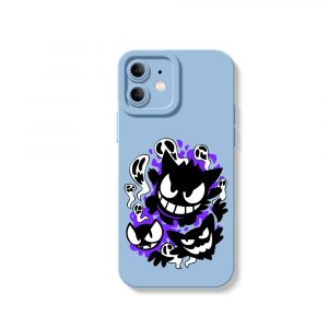 Spooky Shadows Art Silicone Case for Apple iPhone Series