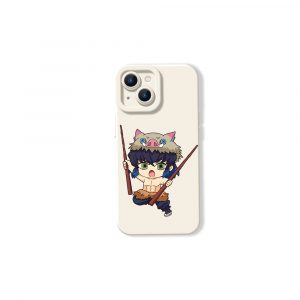 Anime Warrior Chibi Silicone Case for Apple iPhone Series