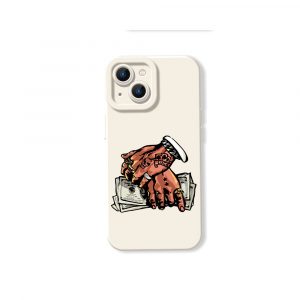 Street Hustler Stack Design Silicone Case for Apple iPhone Series