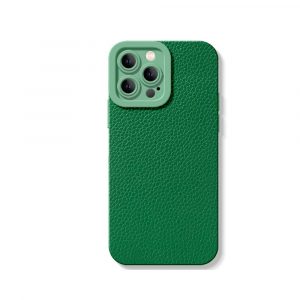 Emerald Pebble Texture Silicone Case for Apple iPhone Series
