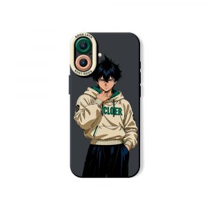 Anime Hoodie Character Vibe Silicone Case for Apple iPhone Series