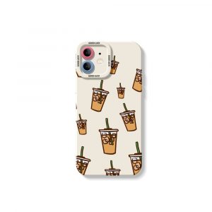 Daily Latte Delight Silicone Case for Apple iPhone Series