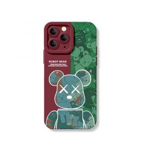 Robo Bear Silicone Case for Apple iPhone Series