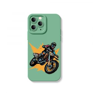 Motocross Adventure Silicone Case for Apple iPhone Series
