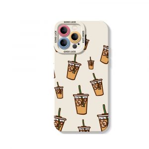 Daily Latte Delight Silicone Case for Apple iPhone Series