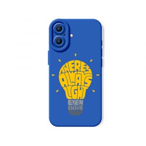 Always Light Graphic Silicone Case for Apple iPhone Series