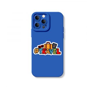 Wanderlust Adventure Graphics Silicone Case for Apple iPhone Series
