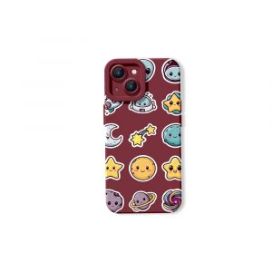 Galaxy Characters Silicone Case for Apple iPhone Series