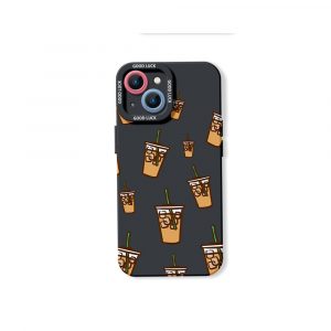 Daily Latte Delight Silicone Case for Apple iPhone Series