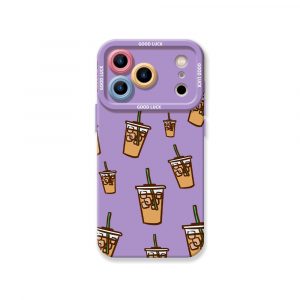 Daily Latte Delight Silicone Case for Apple iPhone Series