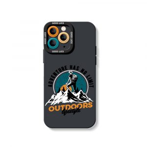 Adventure Unlimited Outdoors Lifestyle Silicone Case for Apple iPhone Series