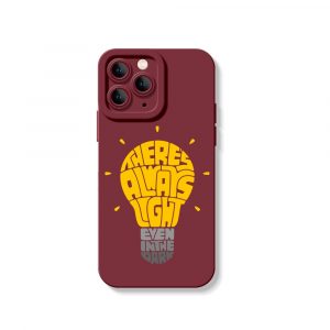 Always Light Graphic Silicone Case for Apple iPhone Series
