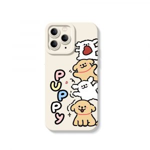 Puppy Playtime Silicone Case for Apple iPhone Series