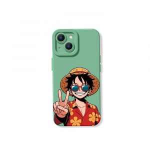 Playful Pirate Straw Hat Silicone Case for Apple iPhone Series