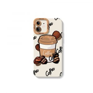 Coffee Lover Delight Silicone Case for Apple iPhone Series