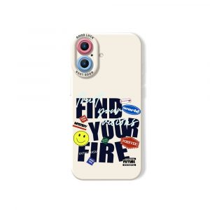 Stickers Collage Silicone Case for Apple iPhone Series