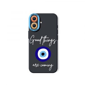 Optimistic Charm Silicone Case for Apple iPhone Series - iPhone 17, Black