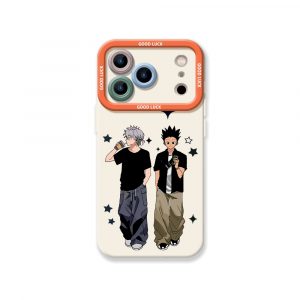 Anime Star Duo Silicone Case for Apple iPhone Series
