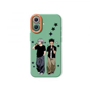Anime Star Duo Silicone Case for Apple iPhone Series