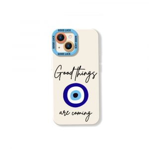 Optimistic Charm Silicone Case for Apple iPhone Series - iPhone 15, White