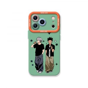 Anime Star Duo Silicone Case for Apple iPhone Series