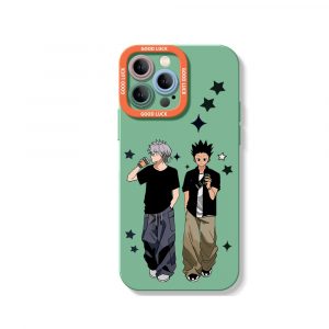 Anime Star Duo Silicone Case for Apple iPhone Series