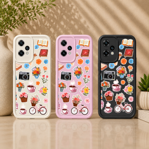 Vintage Floral Adventure Silicone Case for OnePlus Nord CE 2 Lite 5G