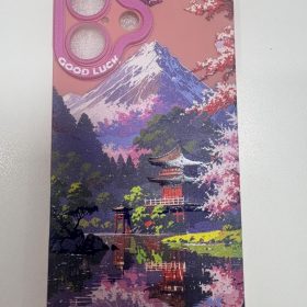 Serene Mountain Escape Silicone Case for Apple iPhone Series photo review