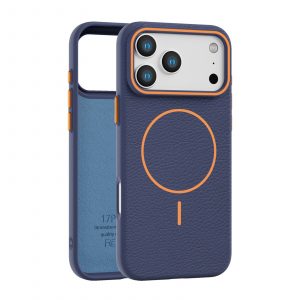 Elite Leather Shield Case for Apple iPhone Series - iPhone 14 Pro, Blue