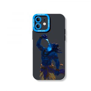Divine Warrior Illustration Silicone Case for Apple iPhone Series
