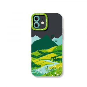 Eco-Haven Landscape Silicone Case for Apple iPhone Series