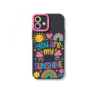 Brighten Your Day Sunshine Vibes Silicone Case for Apple iPhone Series