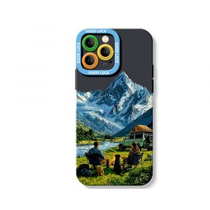 Mountain Retreat Adventure Silicone Case for Apple iPhone Series