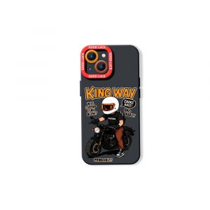 King of the Road Biker Vibe Silicone Case for Apple iPhone Series