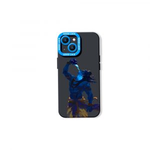 Divine Warrior Illustration Silicone Case for Apple iPhone Series