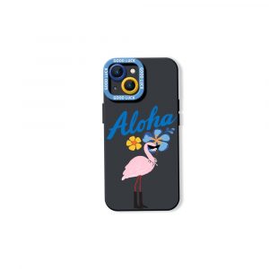Aloha Flamingo Paradise Silicone Case for Apple iPhone Series
