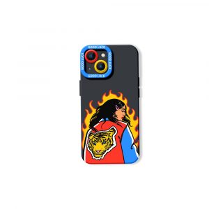 Fierce Flames & Tiger Guardian Silicone Case for Apple iPhone Series