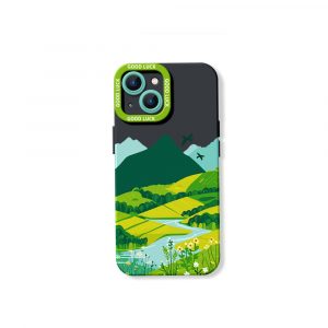 Eco-Haven Landscape Silicone Case for Apple iPhone Series
