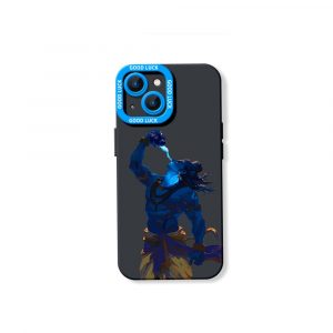 Divine Warrior Illustration Silicone Case for Apple iPhone Series