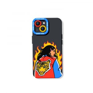 Fierce Flames & Tiger Guardian Silicone Case for Apple iPhone Series