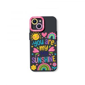 Brighten Your Day Sunshine Vibes Silicone Case for Apple iPhone Series