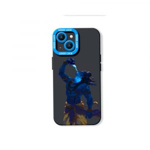 Divine Warrior Illustration Silicone Case for Apple iPhone Series