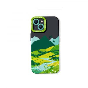Eco-Haven Landscape Silicone Case for Apple iPhone Series