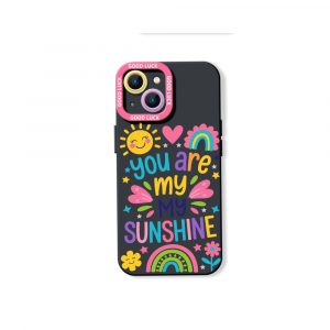 Brighten Your Day Sunshine Vibes Silicone Case for Apple iPhone Series