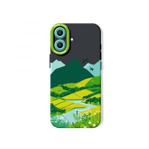 Eco-Haven Landscape Silicone Case for Apple iPhone Series