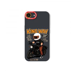 King of the Road Biker Vibe Silicone Case for Apple iPhone Series