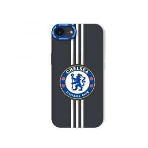 Blue Lion Pride Sport Stripe Silicone Case for Apple iPhone Series